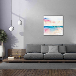 'Vivid Coast' by Alan Majchrowicz, Giclee Canvas Wall Art,37x37