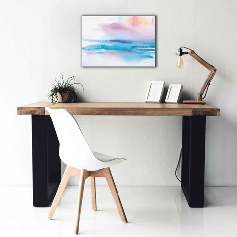 Image of 'Washed Sunset' by Alan Majchrowicz, Giclee Canvas Wall Art,26x18