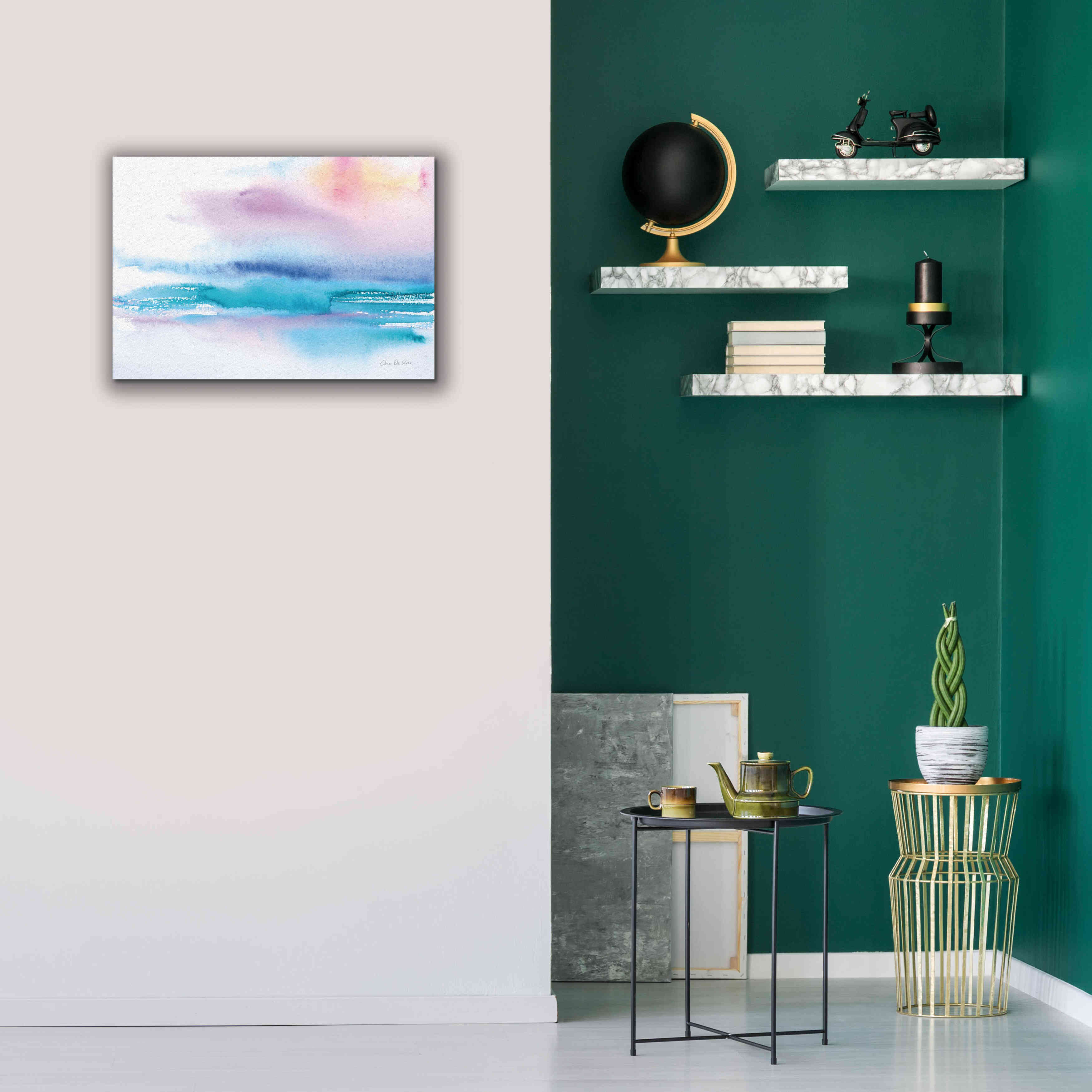 'Washed Sunset' by Alan Majchrowicz, Giclee Canvas Wall Art,26x18