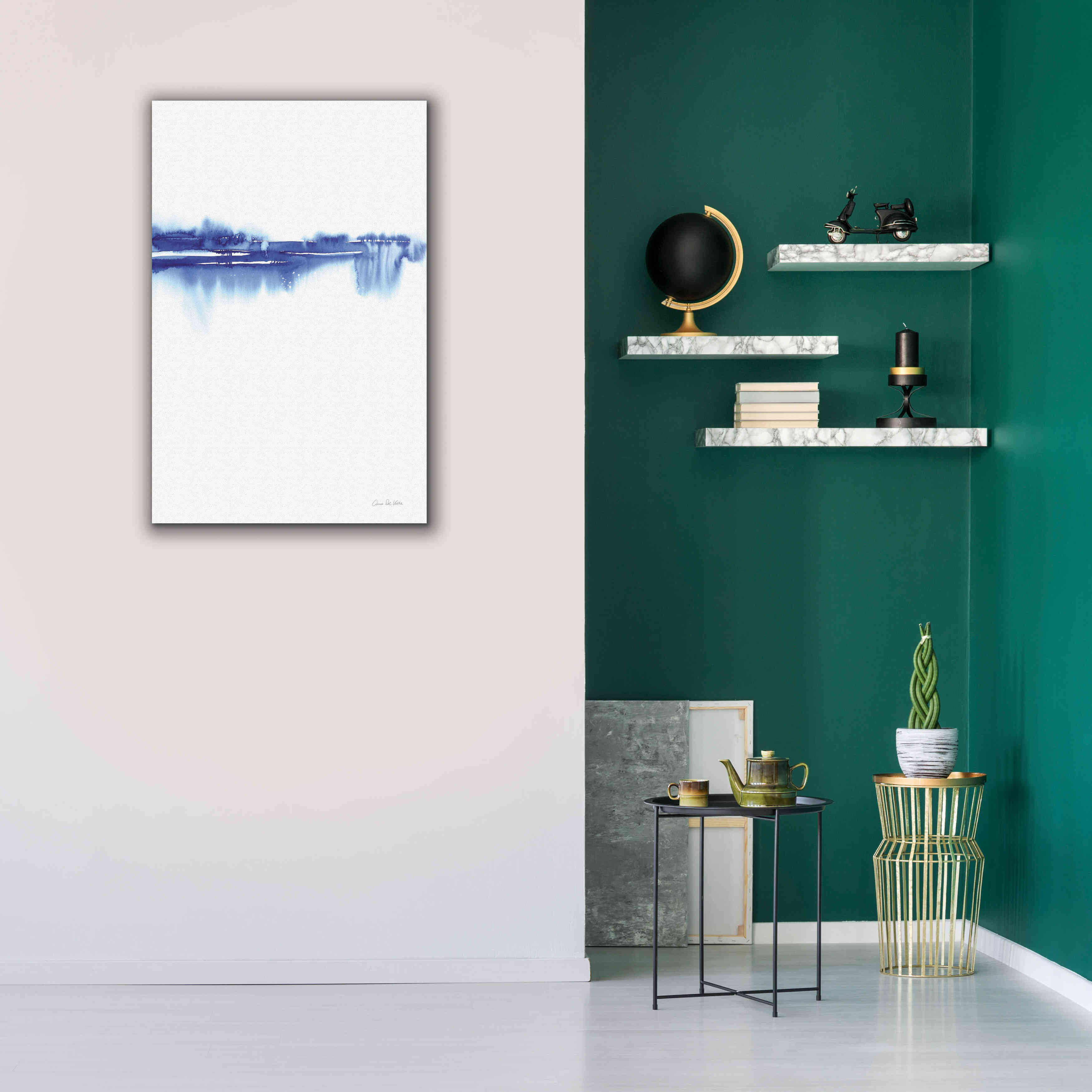 'Blue Horizon II' by Alan Majchrowicz, Giclee Canvas Wall Art,26x40