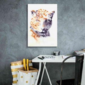'Cheetah Neutral' by Alan Majchrowicz, Giclee Canvas Wall Art,18x26
