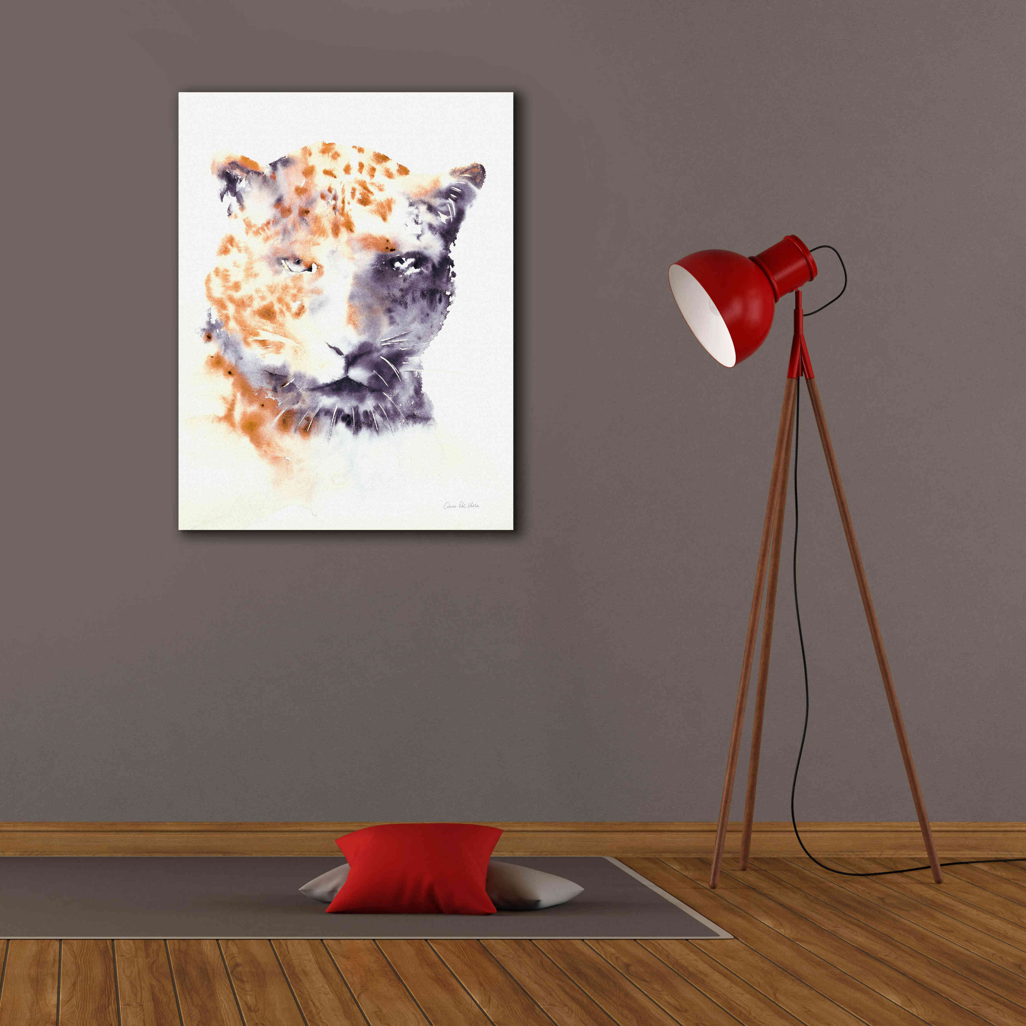 'Cheetah Neutral' by Alan Majchrowicz, Giclee Canvas Wall Art,26x34