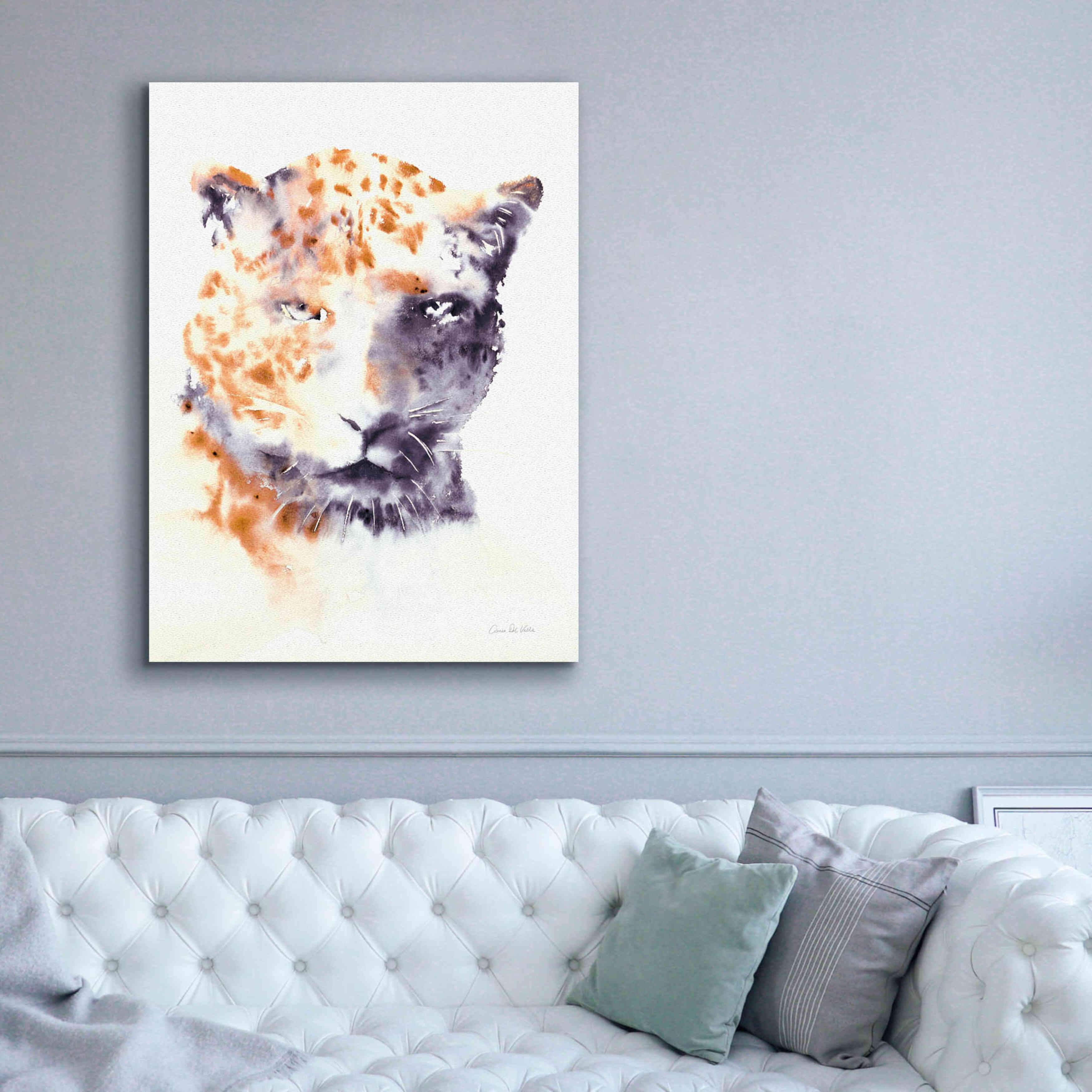 'Cheetah Neutral' by Alan Majchrowicz, Giclee Canvas Wall Art,40x54