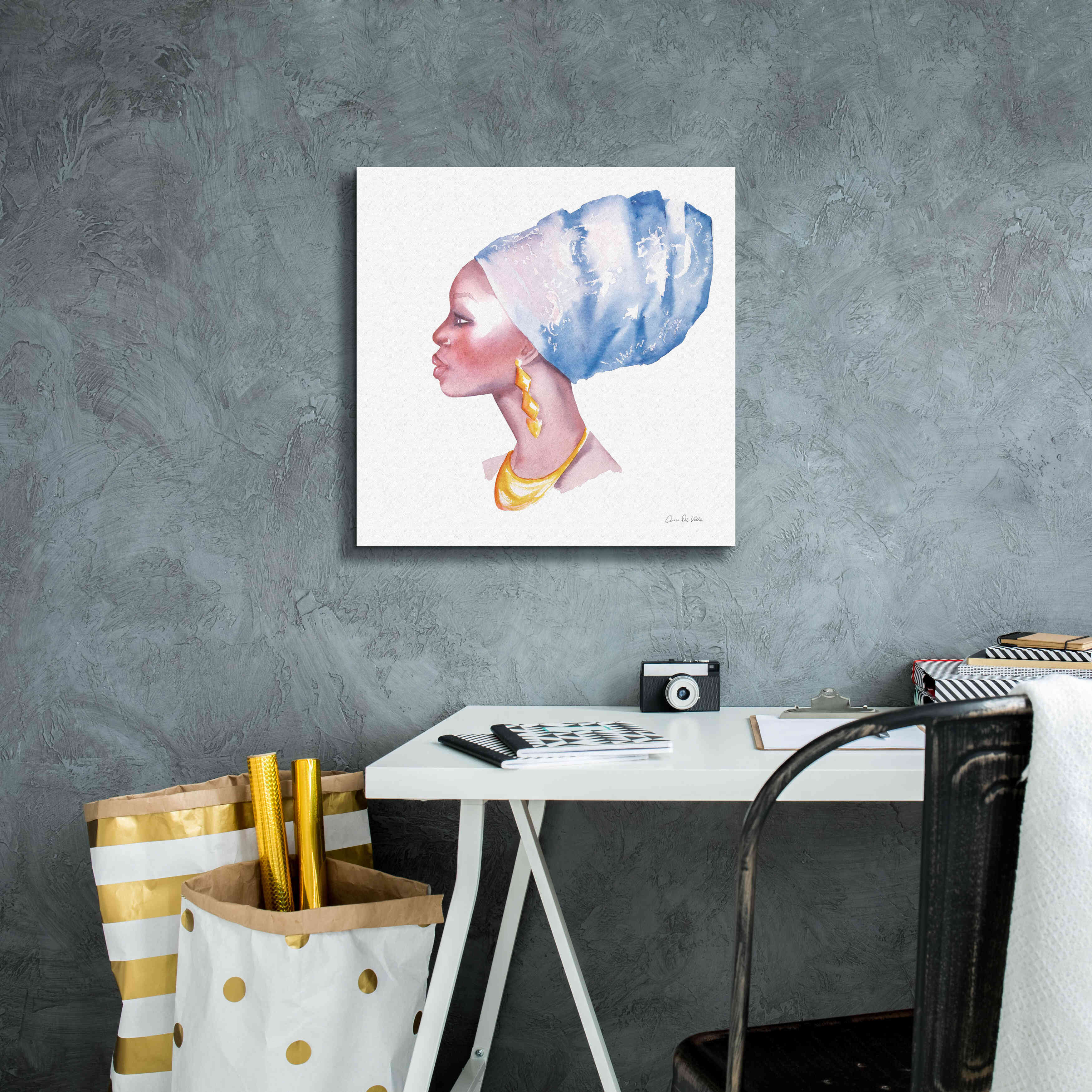 'Elegance' by Alan Majchrowicz, Giclee Canvas Wall Art,18x18