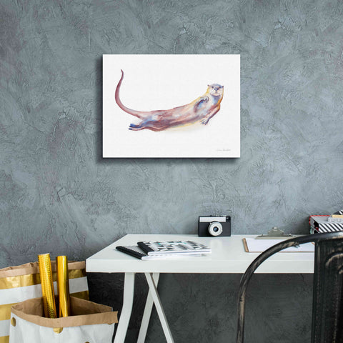 Image of 'Swimming Otter I' by Alan Majchrowicz, Giclee Canvas Wall Art,16x12