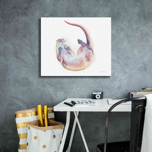 'Swimming Otter II' by Alan Majchrowicz, Giclee Canvas Wall Art,24x20