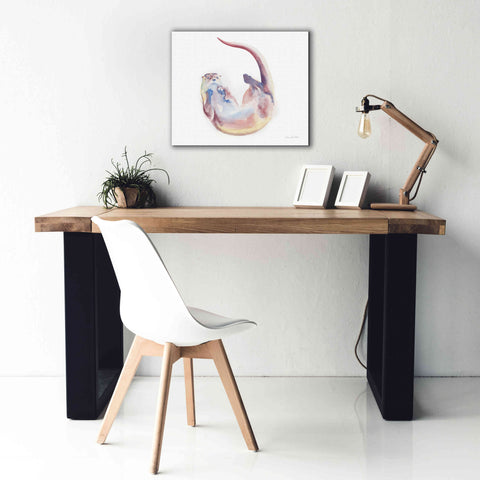 Image of 'Swimming Otter II' by Alan Majchrowicz, Giclee Canvas Wall Art,24x20