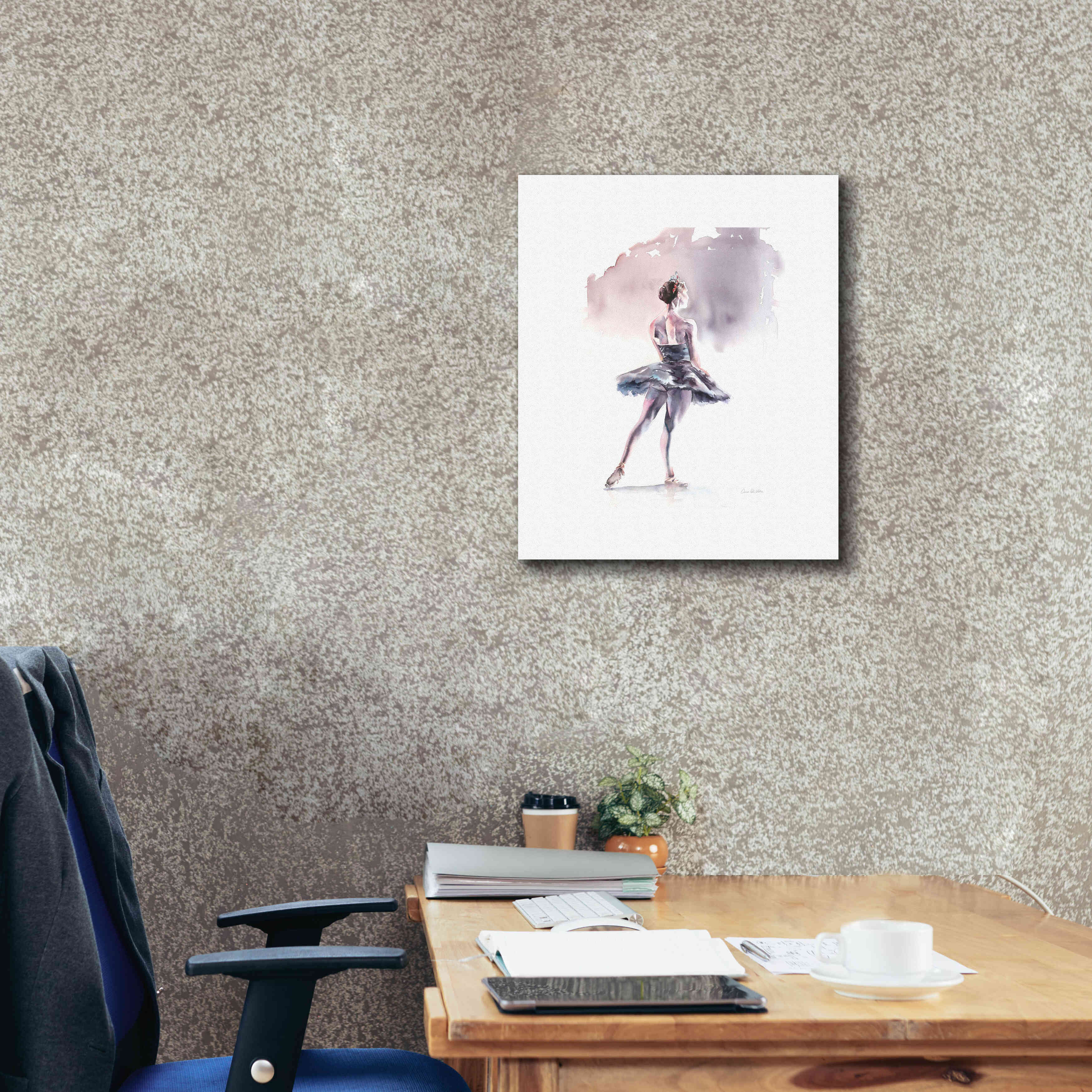 'Ballet I White Border' by Alan Majchrowicz, Giclee Canvas Wall Art,20x24