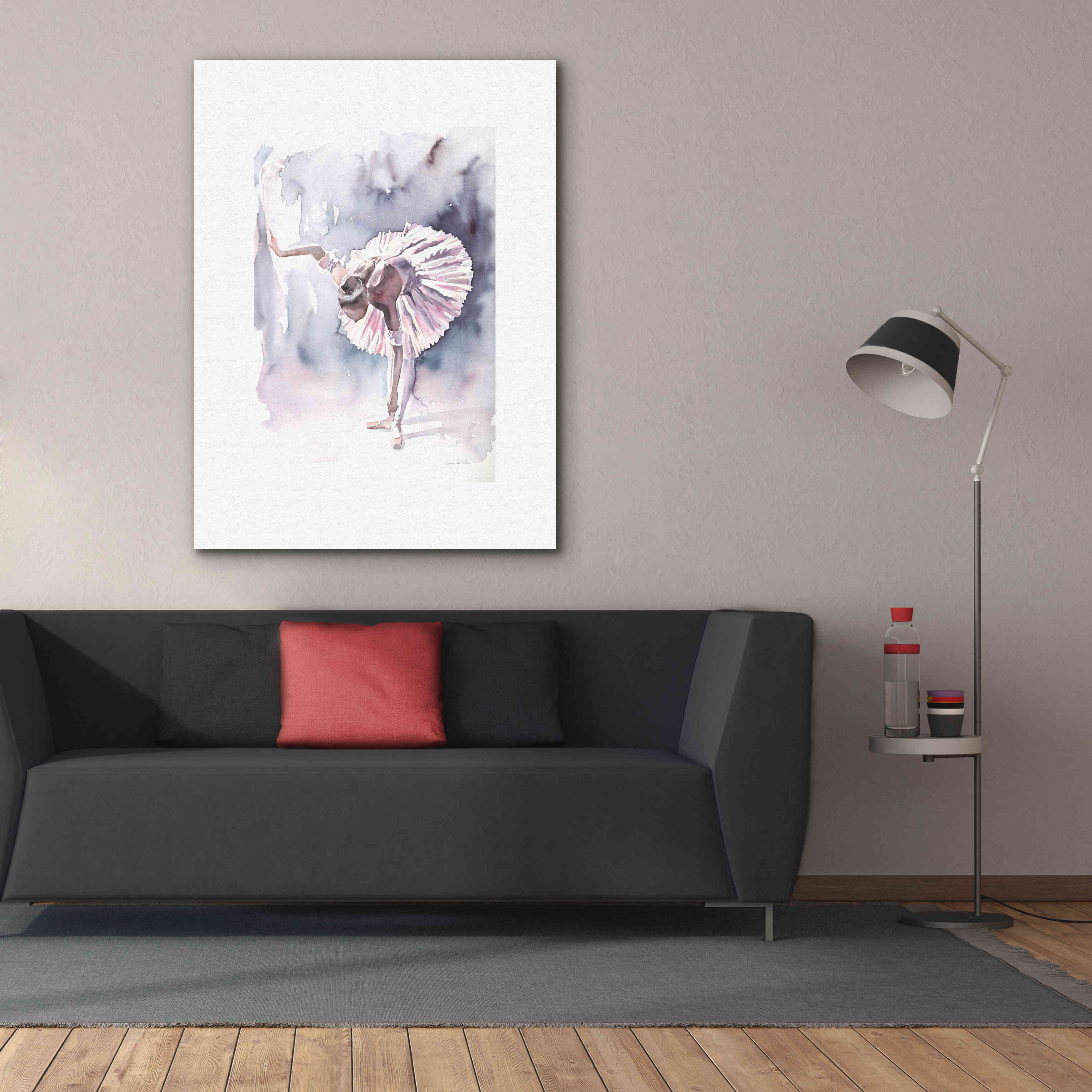 'Ballet VI White Border' by Alan Majchrowicz, Giclee Canvas Wall Art,40x54