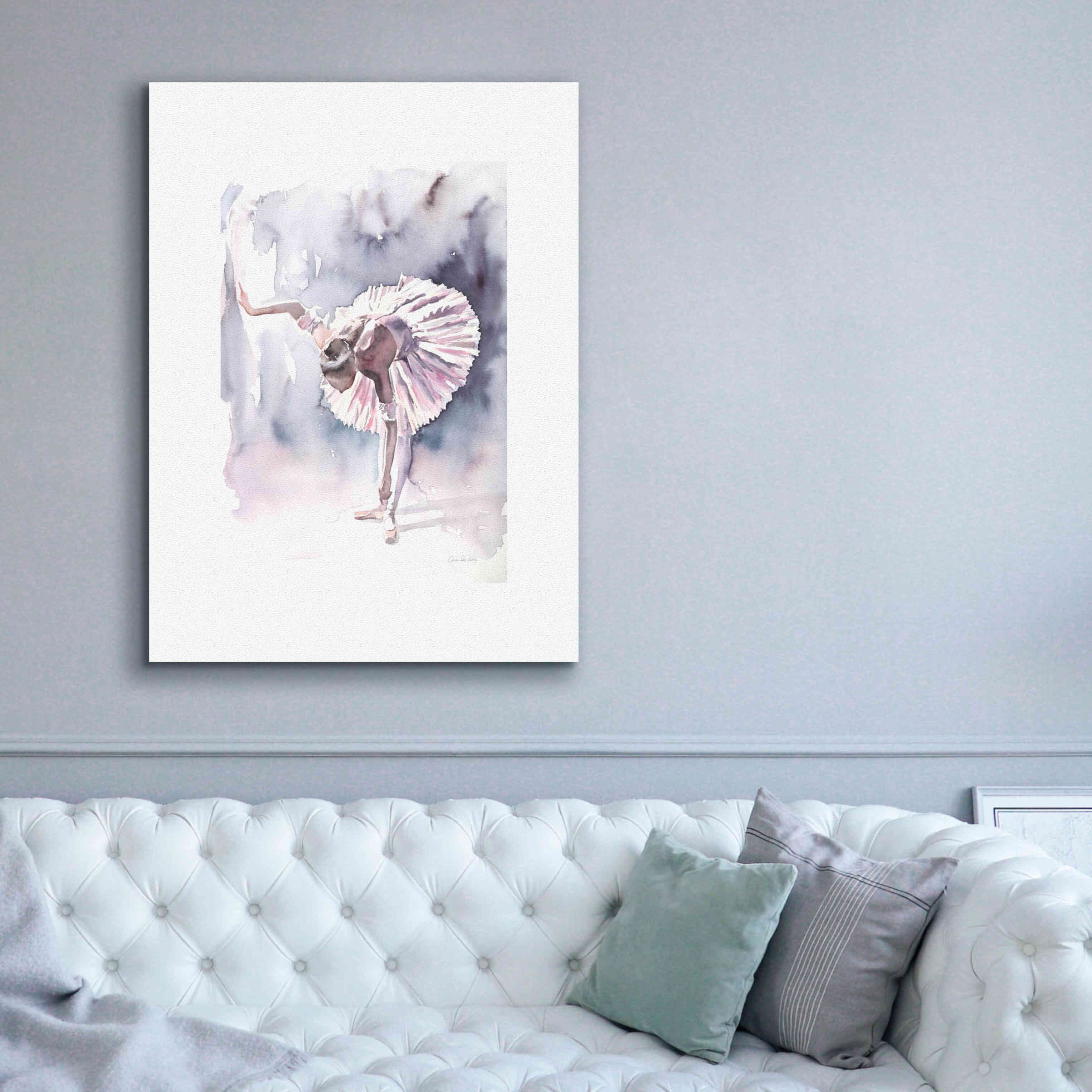 'Ballet VI White Border' by Alan Majchrowicz, Giclee Canvas Wall Art,40x54