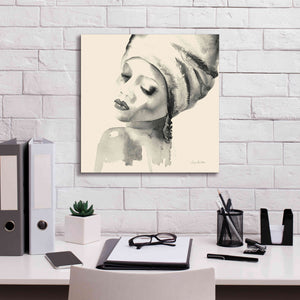 'Woman I Yellow' by Alan Majchrowicz, Giclee Canvas Wall Art,18x18