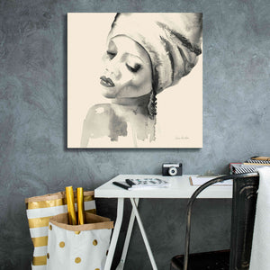 'Woman I Yellow' by Alan Majchrowicz, Giclee Canvas Wall Art,26x26