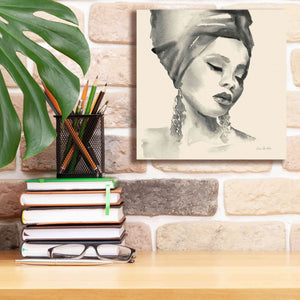 'Woman II Yellow' by Alan Majchrowicz, Giclee Canvas Wall Art,12x12