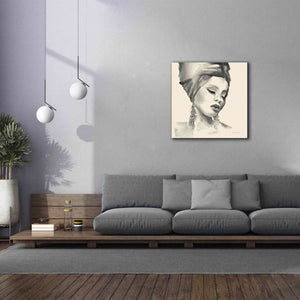 'Woman II Yellow' by Alan Majchrowicz, Giclee Canvas Wall Art,37x37