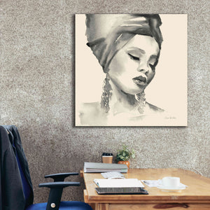 'Woman II Yellow' by Alan Majchrowicz, Giclee Canvas Wall Art,37x37