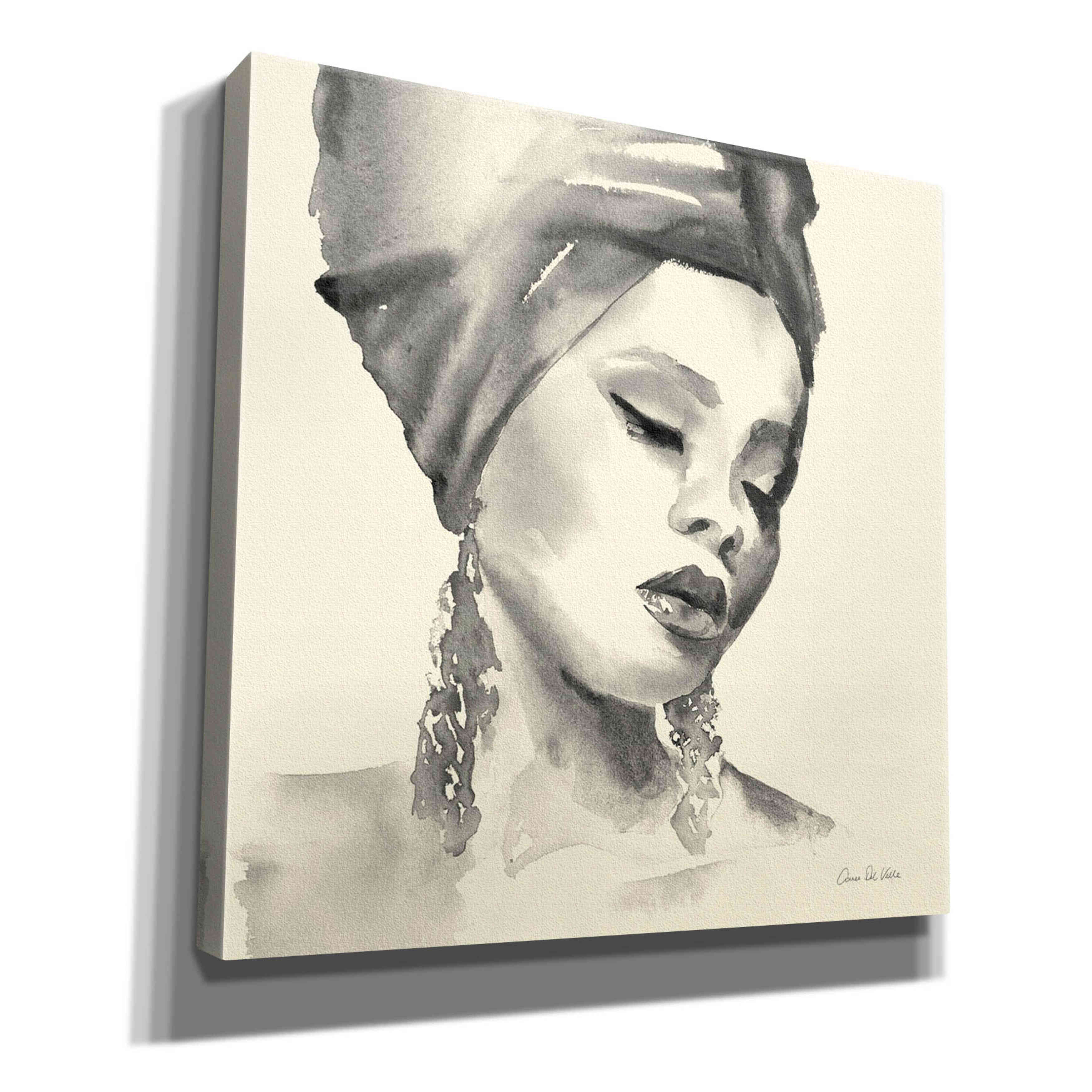 'Woman II Yellow' by Alan Majchrowicz, Giclee Canvas Wall Art