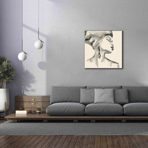 'Woman III Yellow' by Alan Majchrowicz, Giclee Canvas Wall Art,37x37
