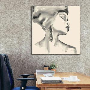 'Woman III Yellow' by Alan Majchrowicz, Giclee Canvas Wall Art,37x37