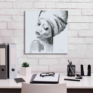 'Woman I Blue' by Alan Majchrowicz, Giclee Canvas Wall Art,18x18