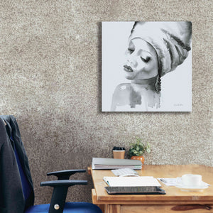 'Woman I Blue' by Alan Majchrowicz, Giclee Canvas Wall Art,26x26