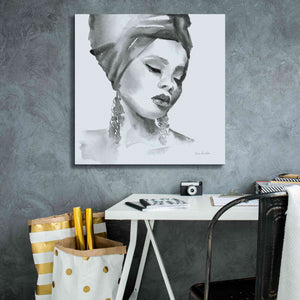'Woman II Blue' by Alan Majchrowicz, Giclee Canvas Wall Art,26x26