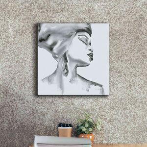 'Woman III Blue' by Alan Majchrowicz, Giclee Canvas Wall Art,18x18