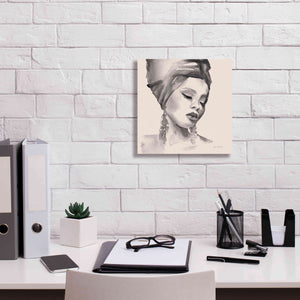 'Woman II Pink' by Alan Majchrowicz, Giclee Canvas Wall Art,12x12