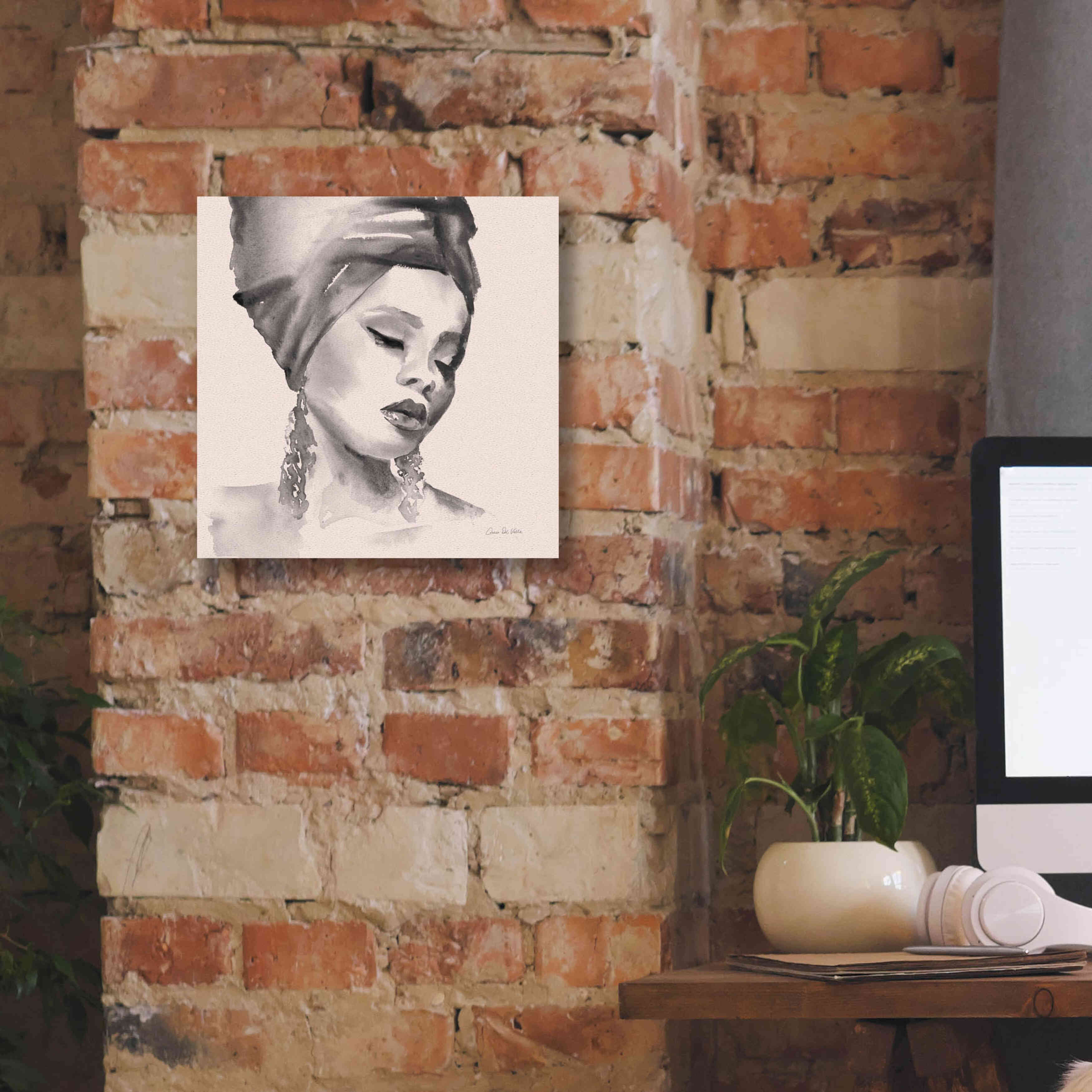 'Woman II Pink' by Alan Majchrowicz, Giclee Canvas Wall Art,12x12