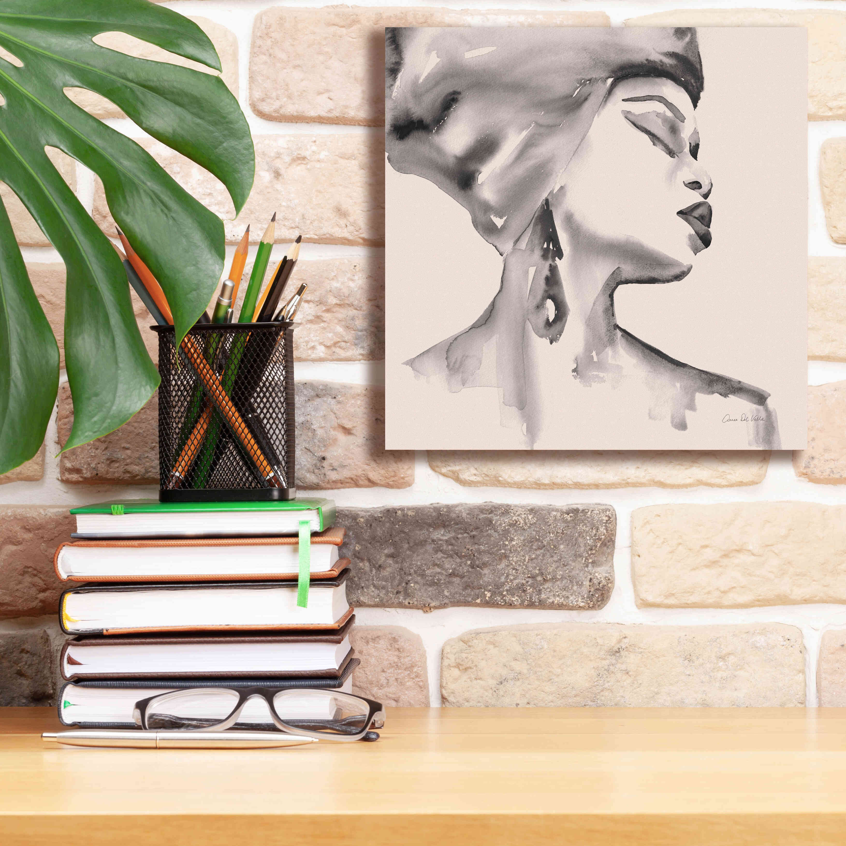 'Woman III Pink' by Alan Majchrowicz, Giclee Canvas Wall Art,12x12