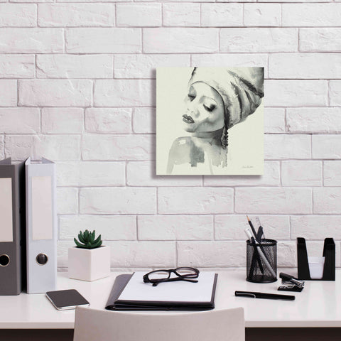 Image of 'Woman I Green' by Alan Majchrowicz, Giclee Canvas Wall Art,12x12
