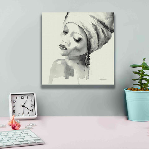 Image of 'Woman I Green' by Alan Majchrowicz, Giclee Canvas Wall Art,12x12