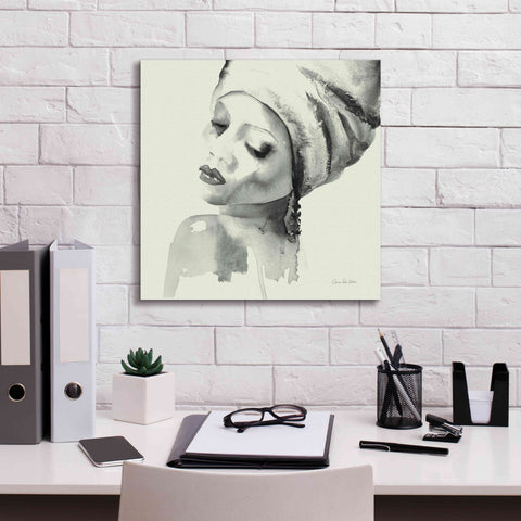 Image of 'Woman I Green' by Alan Majchrowicz, Giclee Canvas Wall Art,18x18