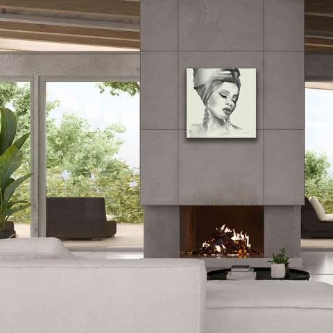 Image of 'Woman II Green' by Alan Majchrowicz, Giclee Canvas Wall Art,26x26
