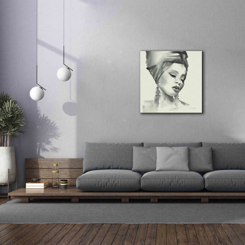 Image of 'Woman II Green' by Alan Majchrowicz, Giclee Canvas Wall Art,37x37