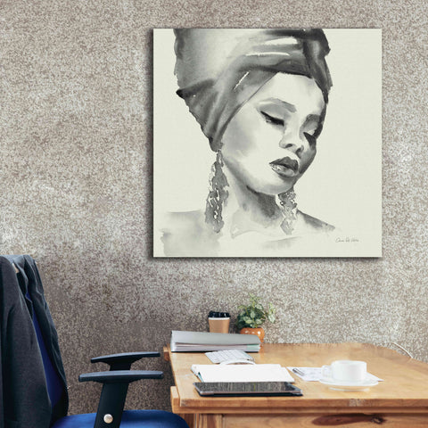 Image of 'Woman II Green' by Alan Majchrowicz, Giclee Canvas Wall Art,37x37