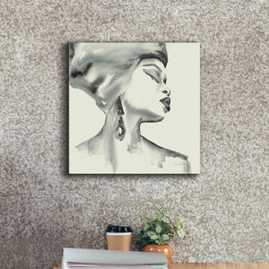'Woman III Green' by Alan Majchrowicz, Giclee Canvas Wall Art,18x18