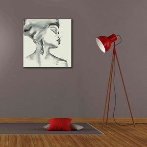 'Woman III Green' by Alan Majchrowicz, Giclee Canvas Wall Art,26x26