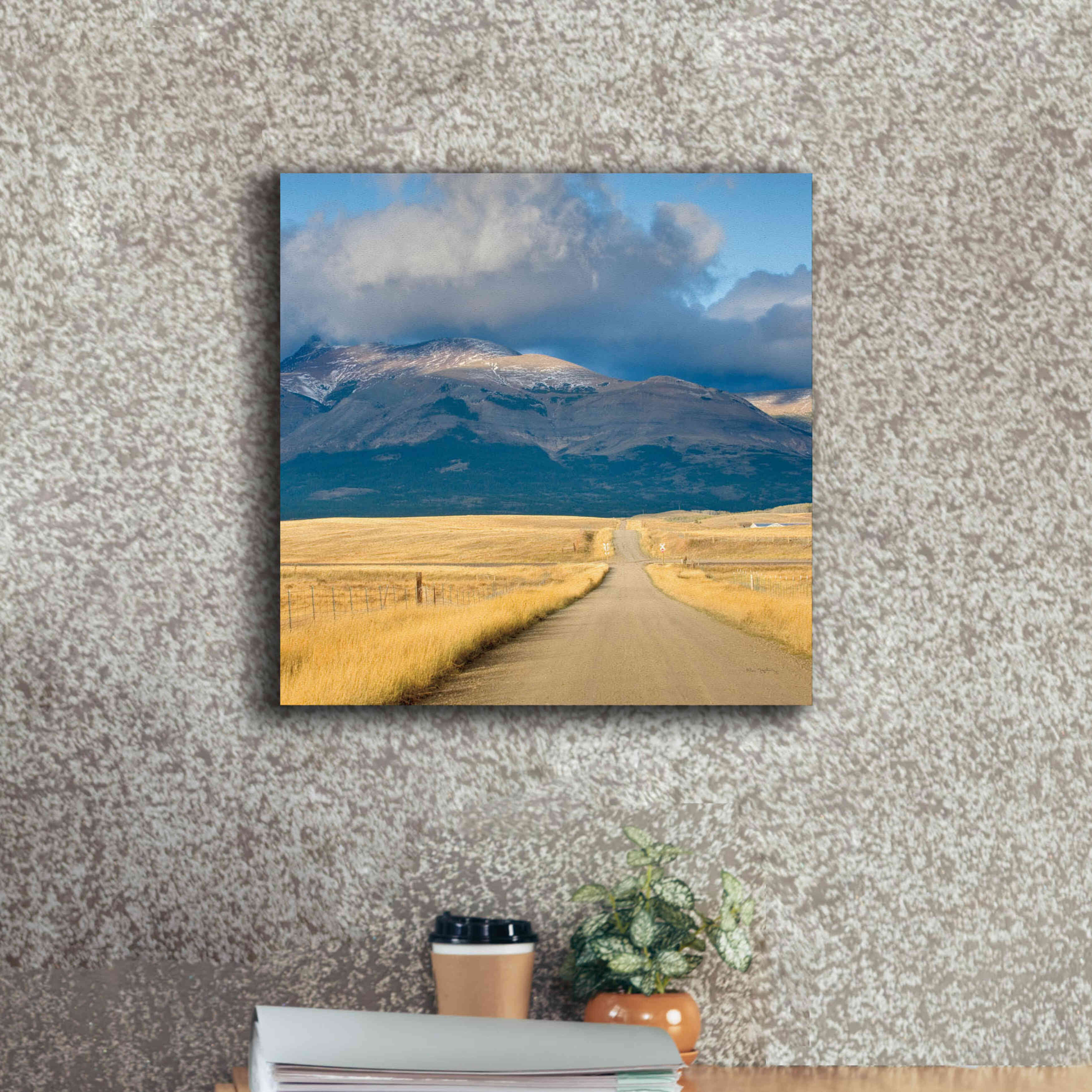 'Crossroads In Color Crop' by Alan Majchrowicz, Giclee Canvas Wall Art,18x18