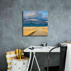 'Crossroads In Color Crop' by Alan Majchrowicz, Giclee Canvas Wall Art,18x18