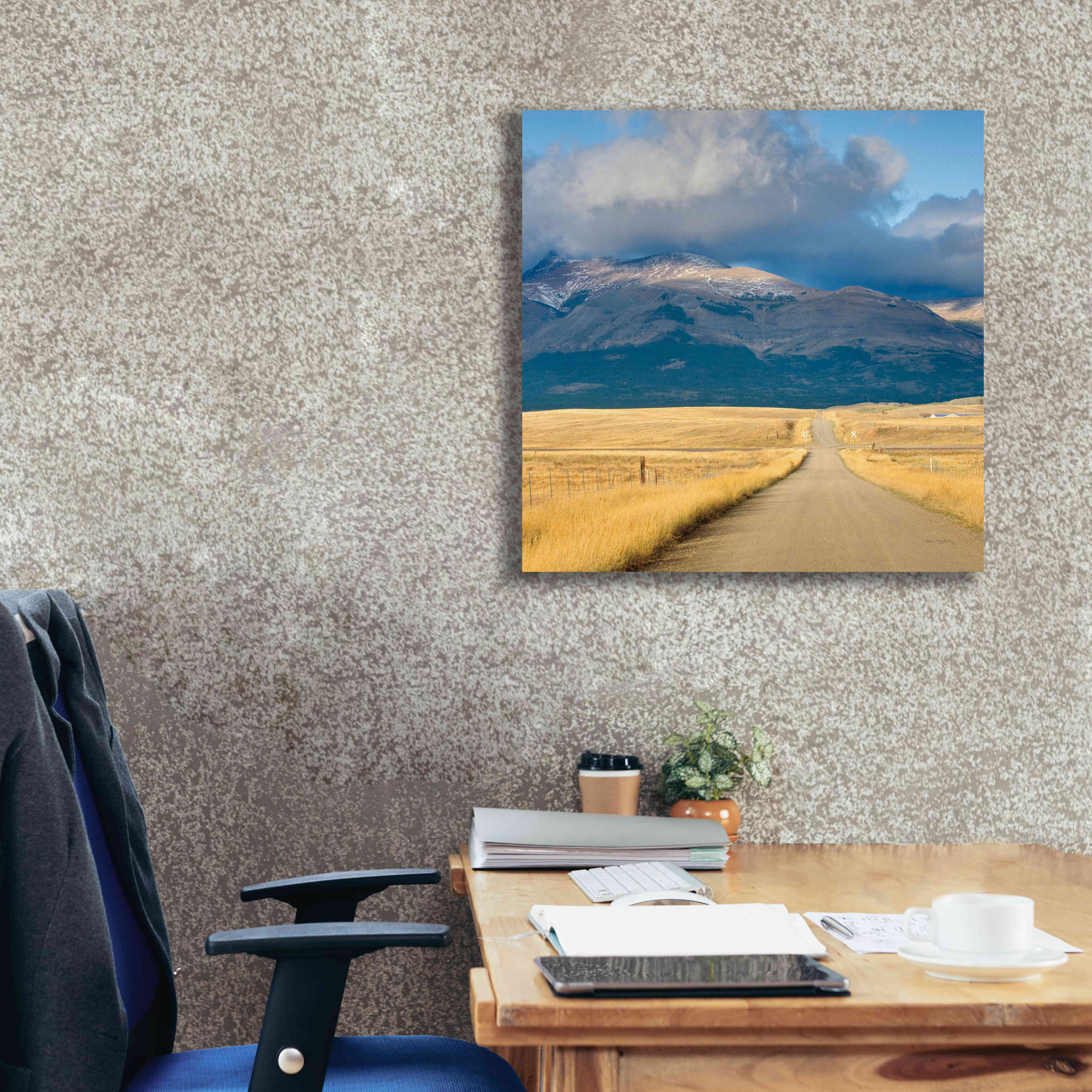 'Crossroads In Color Crop' by Alan Majchrowicz, Giclee Canvas Wall Art,26x26