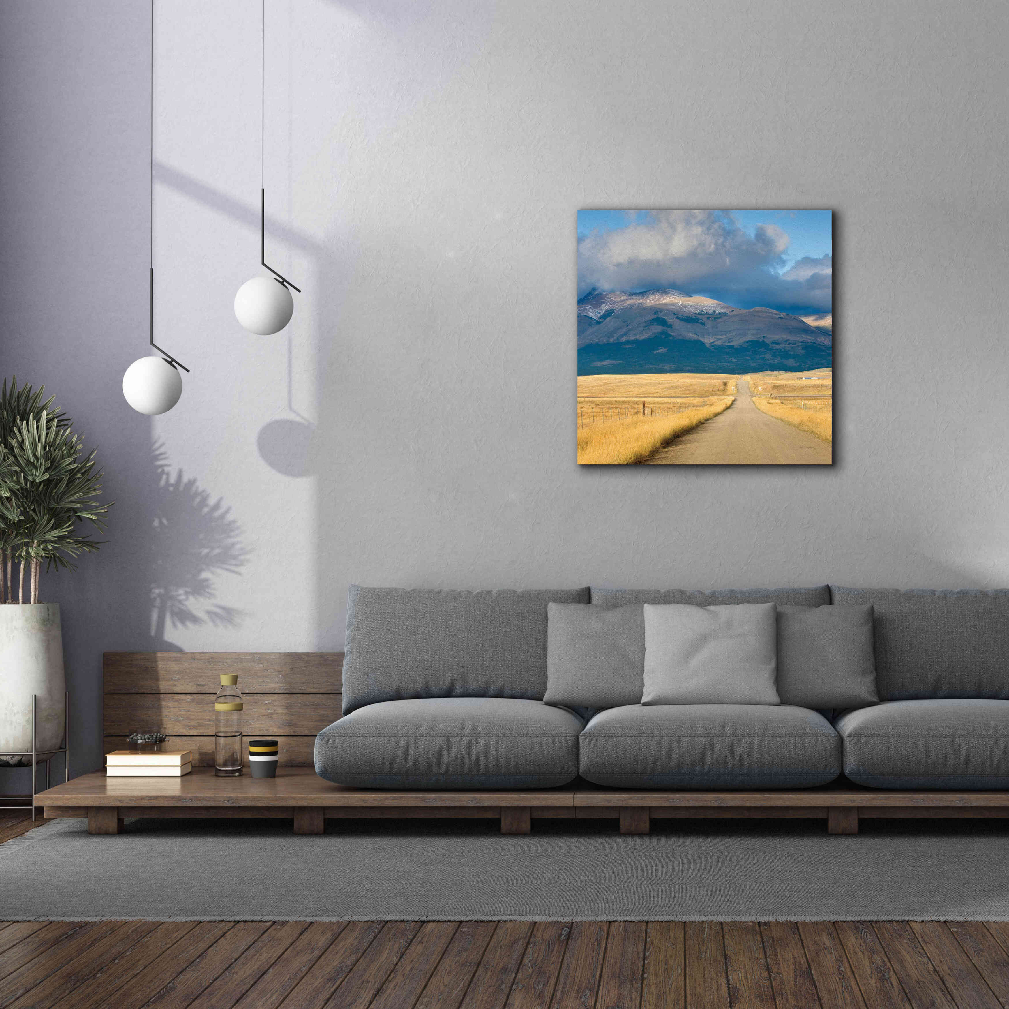 'Crossroads In Color Crop' by Alan Majchrowicz, Giclee Canvas Wall Art,37x37