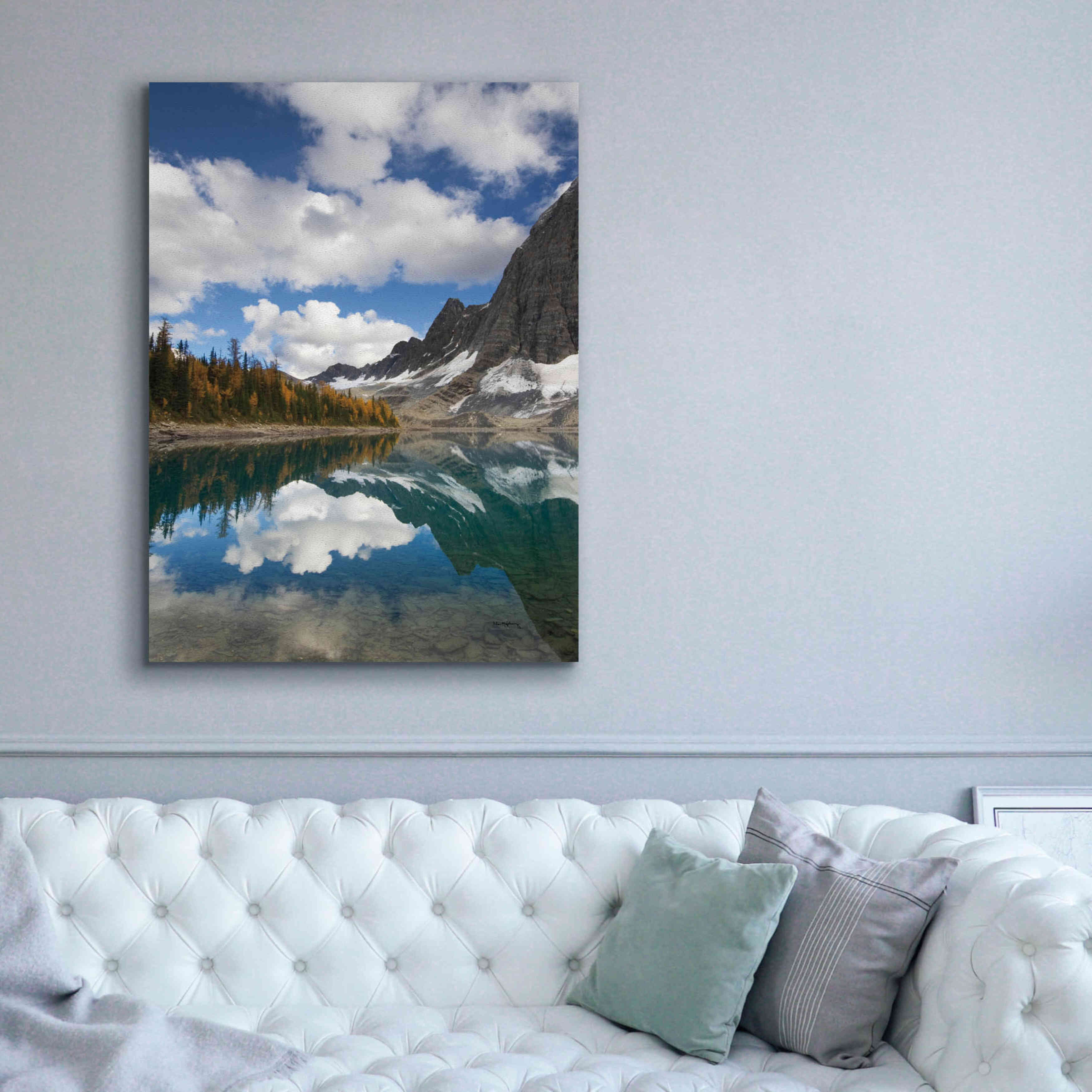 'Floe Lake Reflection I' by Alan Majchrowicz, Giclee Canvas Wall Art,40x54