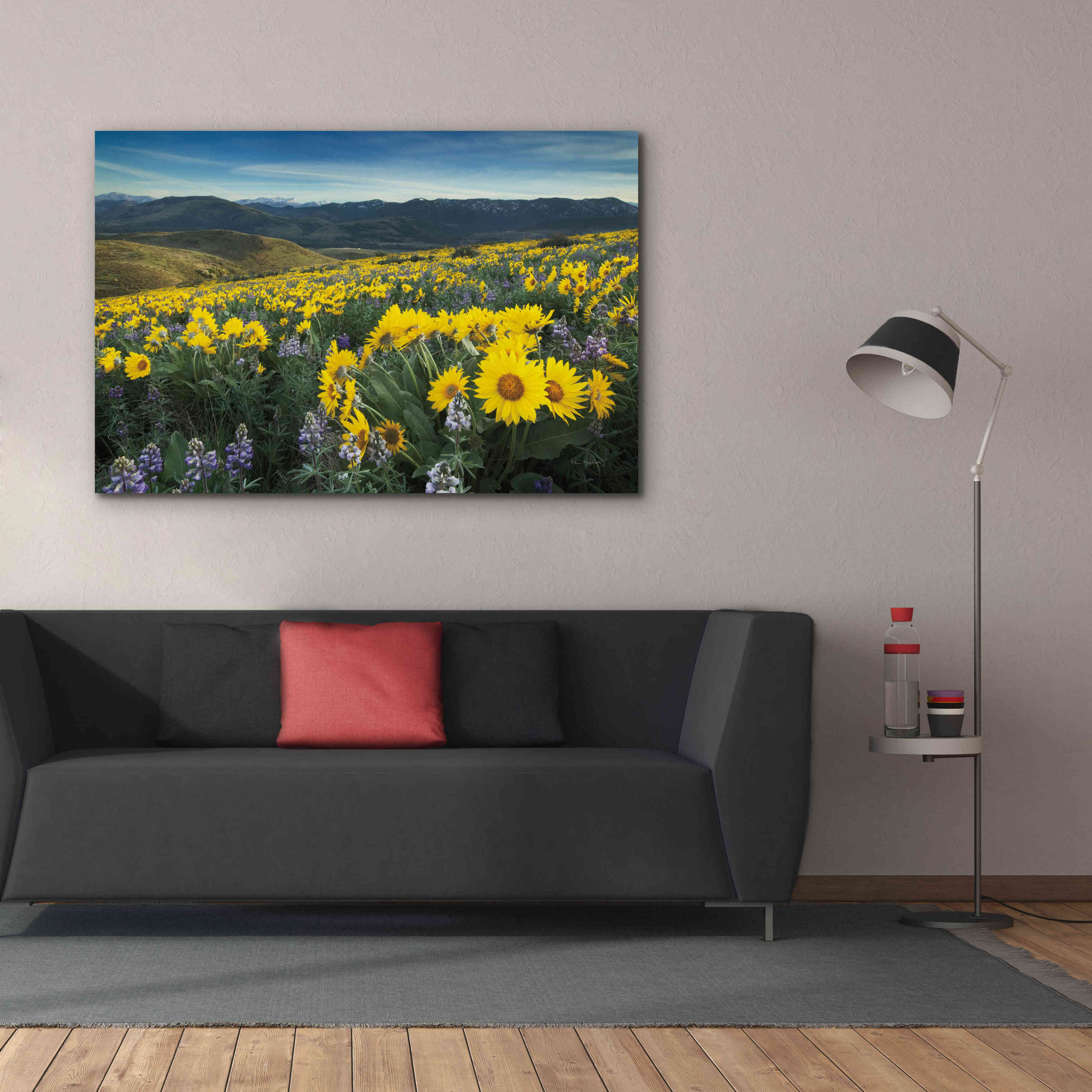 'Methow Valley Wildflowers IV' by Alan Majchrowicz, Giclee Canvas Wall Art,60x40