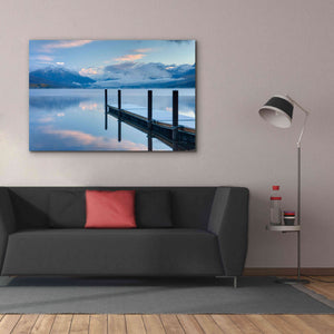 'Lake Mcdonald Dock' by Alan Majchrowicz, Giclee Canvas Wall Art,60x40