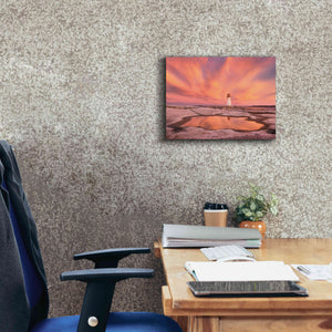 'Peggys Cove Nova Scotia Crop' by Alan Majchrowicz,Giclee Canvas Wall Art,16x12