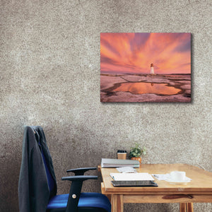'Peggys Cove Nova Scotia Crop' by Alan Majchrowicz,Giclee Canvas Wall Art,34x26
