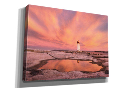 'Peggys Cove Nova Scotia Crop' by Alan Majchrowicz,Giclee Canvas Wall Art