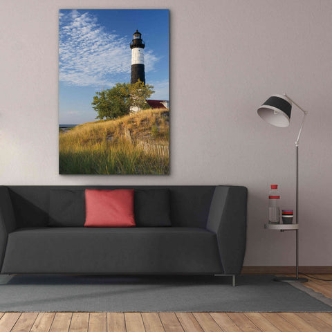 Image of 'Big Sable Point Lighthouse II' by Alan Majchrowicz,Giclee Canvas Wall Art,40x60