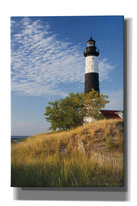 'Big Sable Point Lighthouse II' by Alan Majchrowicz,Giclee Canvas Wall Art