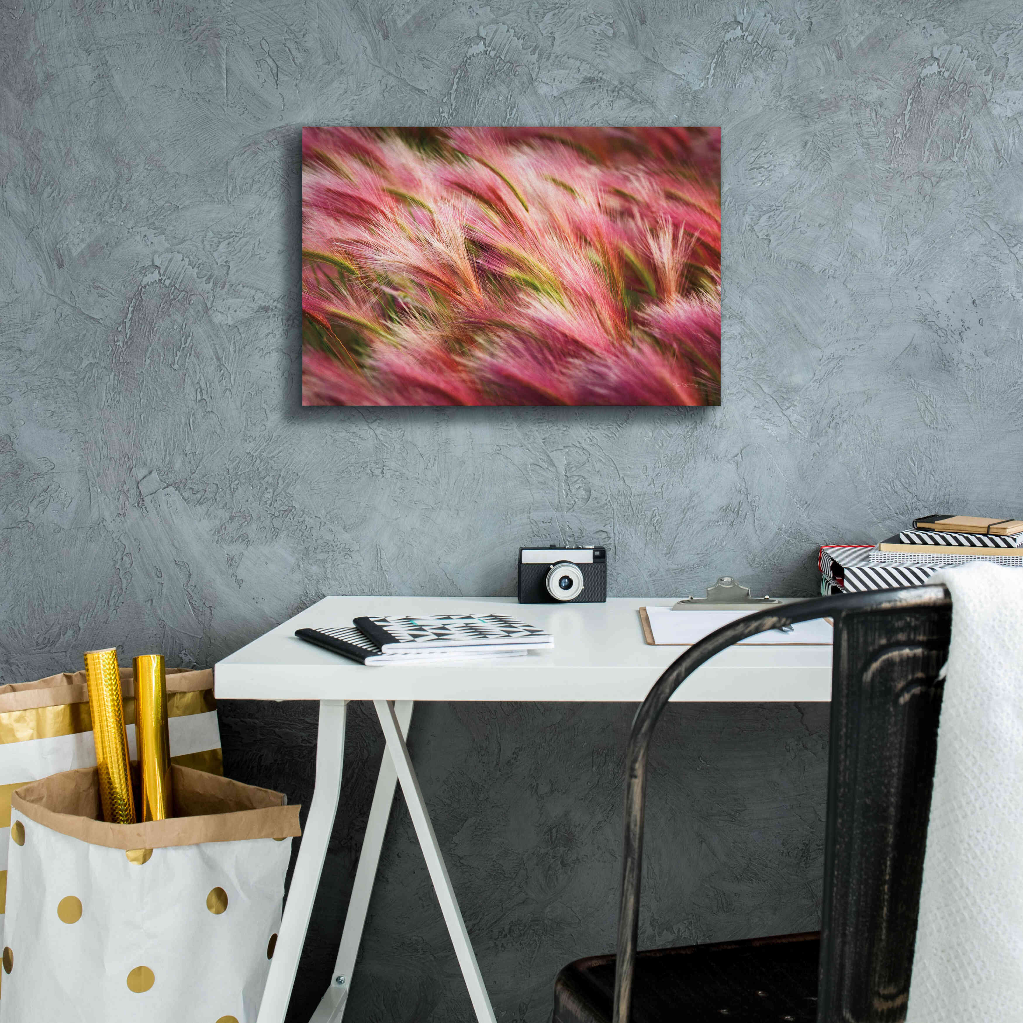 'Foxtail Barley II' by Alan Majchrowicz,Giclee Canvas Wall Art,18x12